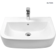 Oltens Vernal umywalka 56x45 cm wisząca z powłoką SmartClean biała 41502000