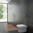 Oltens Torne przycisk spłukujący do WC czarny mat/chrom/czarny mat 57101300