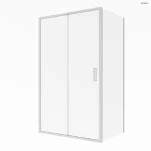 Oltens Fulla kabina prysznicowa 110x90 cm prostokątna drzwi ze ścianką 20208100