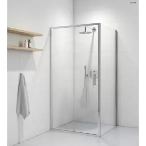 Oltens Fulla kabina prysznicowa 100x90 cm prostokątna 20204100