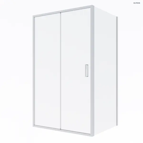 Oltens Fulla kabina prysznicowa 120x90 cm prostokątna drzwi ze ścianką 20205100