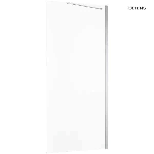 Oltens Trana kabina prysznicowa 100x80 cm prostokątna drzwi ze ścianką 20200100