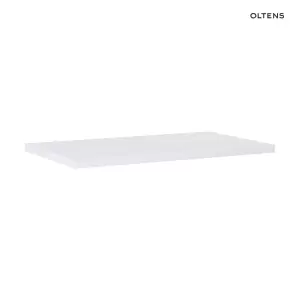 Oltens Vernal blat 80 cm naszafkowy biały połysk 63001000