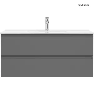 Oltens Vernal szafka 100 cm podumywalkowa wisząca grafit 60002400
