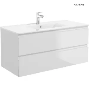 Oltens Vernal umywalka 101x46 cm meblowa prostokątna biała 41207000