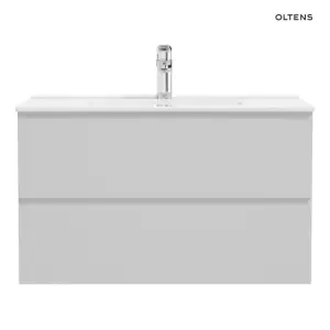 Oltens Vernal szafka 60 cm podumywalkowa wisząca szary mat 60000700