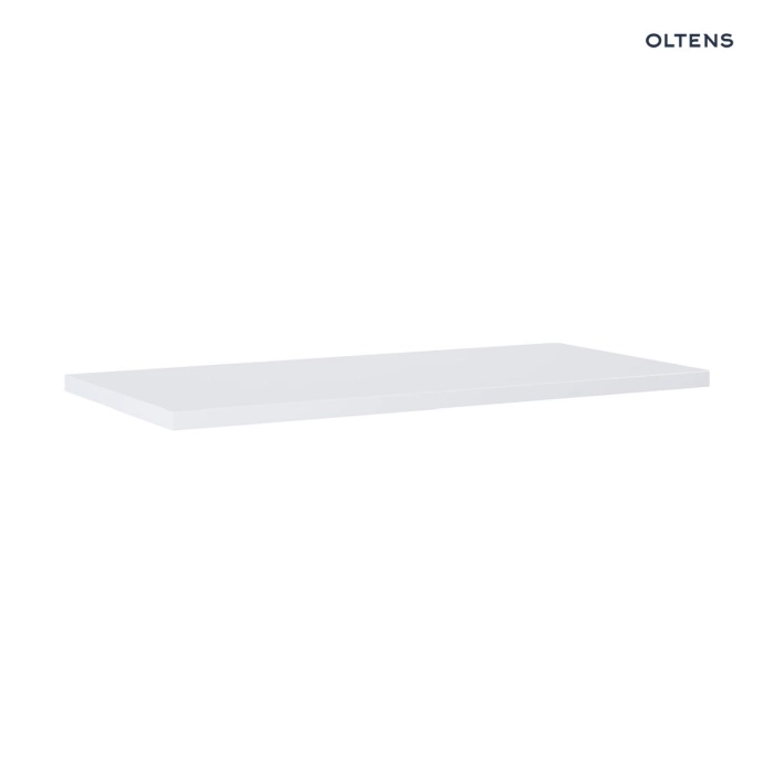 Oltens Vernal blat 100 cm naszafkowy biały połysk 63002000