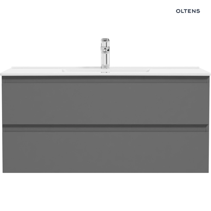 Oltens Vernal szafka 100 cm podumywalkowa wisząca grafit 60002400