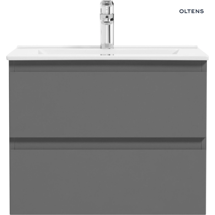 Oltens Vernal szafka 60 cm podumywalkowa wisząca grafit 60000400
