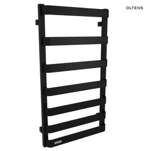 Oltens Varme grzejnik łazienkowy 89,5x50 cm czarny mat 55000300