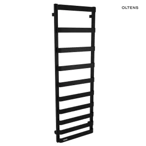 Oltens Varme grzejnik łazienkowy 151x50 cm czarny mat 55003300