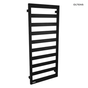 Oltens Benk grzejnik łazienkowy 115x50 cm czarny mat 55005300