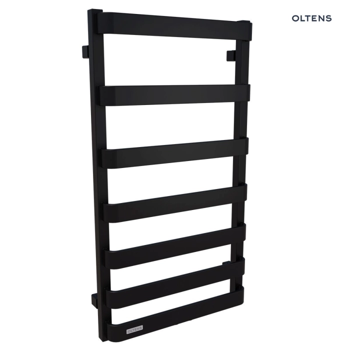 Oltens Varme grzejnik łazienkowy 89,5x50 cm czarny mat 55000300