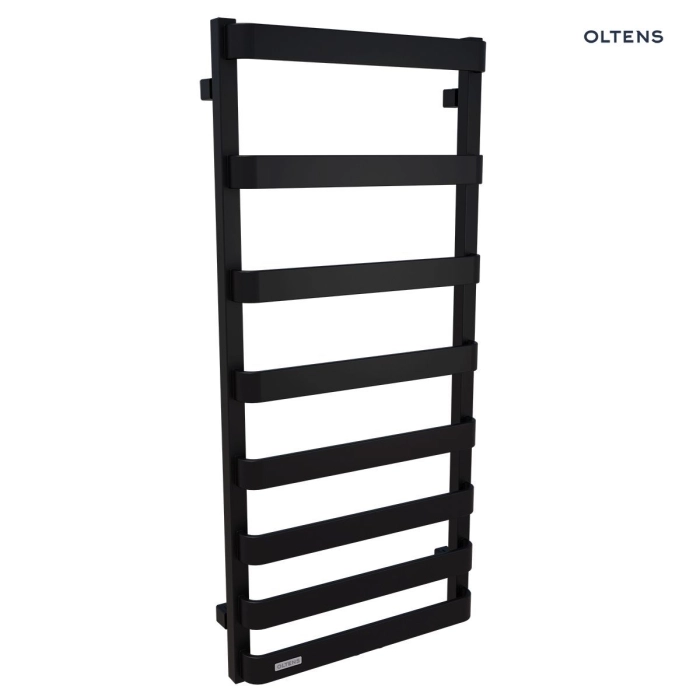 Oltens Varme grzejnik łazienkowy 108,5x50 cm czarny mat 55001300