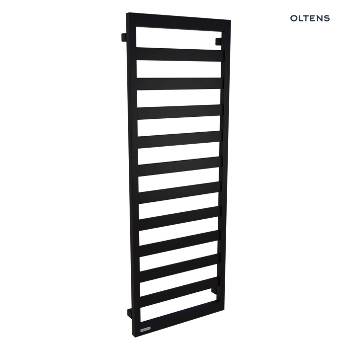 Oltens Benk grzejnik łazienkowy 139x50 cm czarny mat 55006300