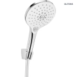 Oltens Saxan EasyClick Gide zestaw prysznicowy chrom/biały 36006110