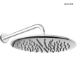 Oltens Sondera Lagan deszczownica 30 cm okrągła z ramieniem ściennym chrom 36013100