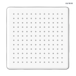 Oltens Sondera (S) deszczownica 30x30 cm kwadratowa chrom 37003100