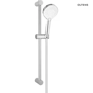 Oltens Driva EasyClick Alling 60 zestaw prysznicowy chrom/biały 36001110