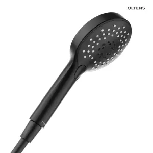 Oltens Driva EasyClick słuchawka prysznicowa czarny mat 37104300