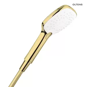 Oltens Driva EasyClick (S) słuchawka prysznicowa złoty połysk/biały 37105800