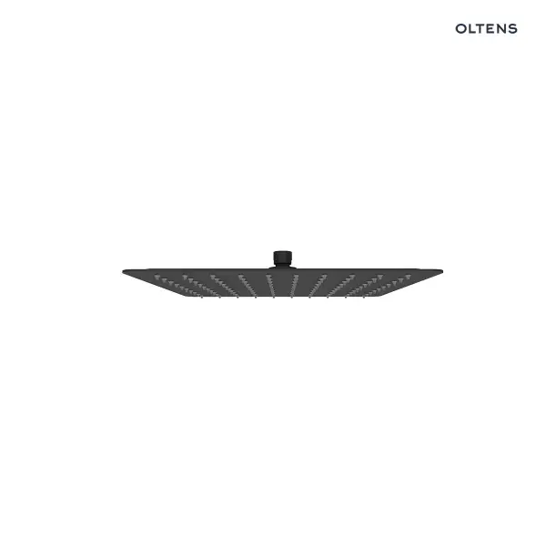 Oltens Vindel (S) deszczownica 30x30 cm kwadratowa czarny mat 37001300