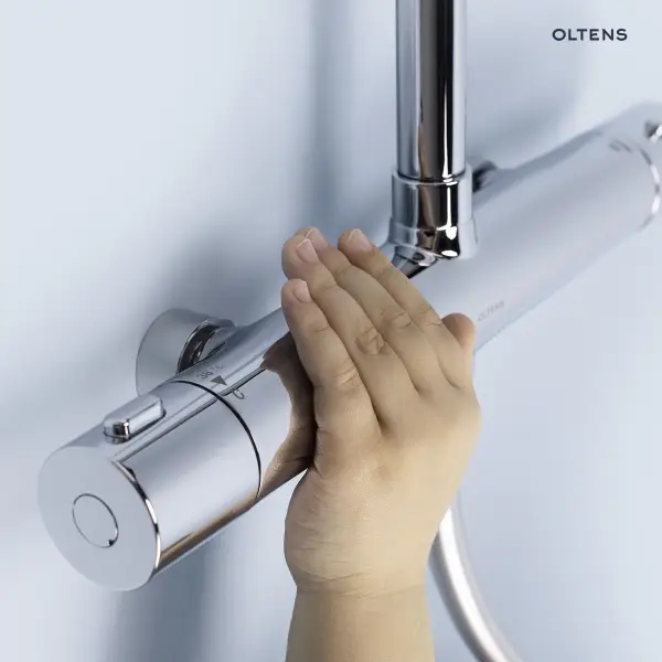Oltens Atran (S) zestaw prysznicowy z deszczownicą 36501100