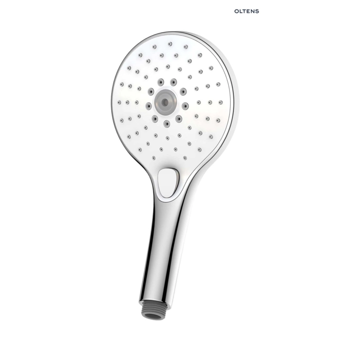 Oltens Saxan EasyClick słuchawka prysznicowa chrom/biały 37100110