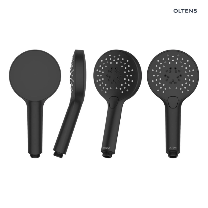 Oltens Driva EasyClick słuchawka prysznicowa czarny mat 37104300