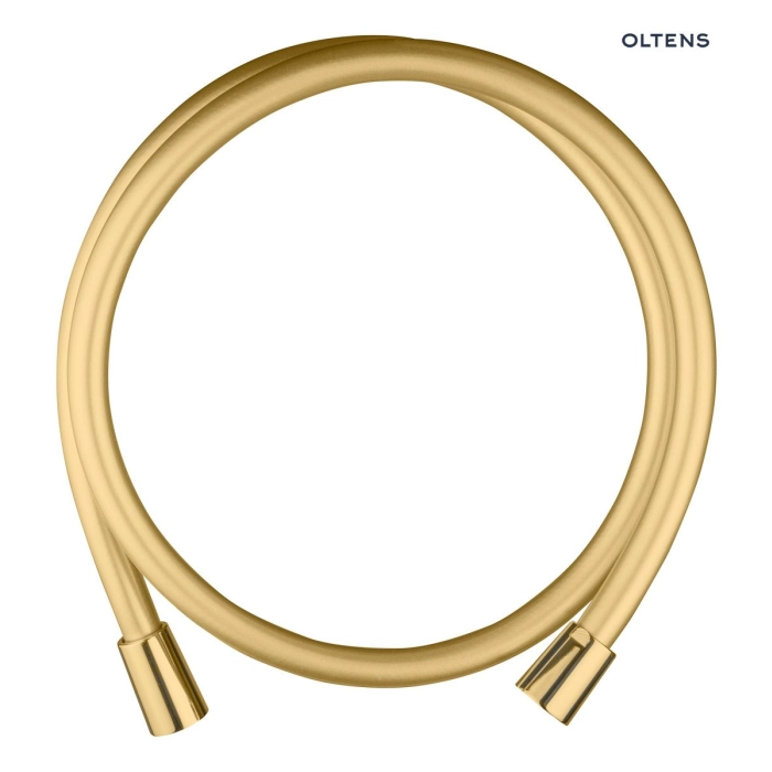 Oltens Ronneby wąż prysznicowy 125 cm złoty połysk 37200800