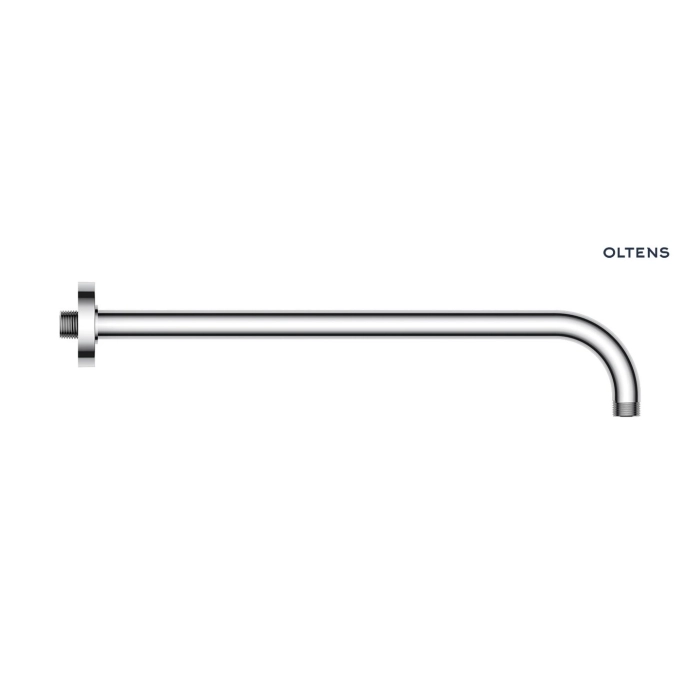 Oltens Lagan ramię deszczownicy 40 cm okrągłe chrom 39400100