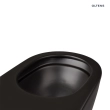 Oltens Hamnes miska WC wisząca PureRim z powłoką SmartClean czarny mat 42513300