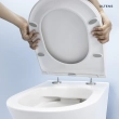 Oltens Jog deska sedesowa twarda wolnoopadająca Slim biała 45102000