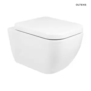 Oltens Vernal miska WC wisząca PureRim z powłoką SmartClean biała 42502000