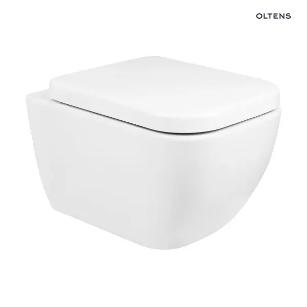 Zestaw Oltens Vernal miska WC wisząca PureRim z deską wolnoopadającą 42006000