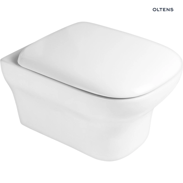 Oltens Gulfoss miska WC wisząca z powłoką SmartClean biała 42603000
