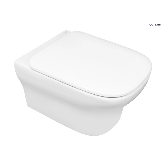 Oltens Gulfoss miska WC wisząca z powłoką SmartClean biała 42603000