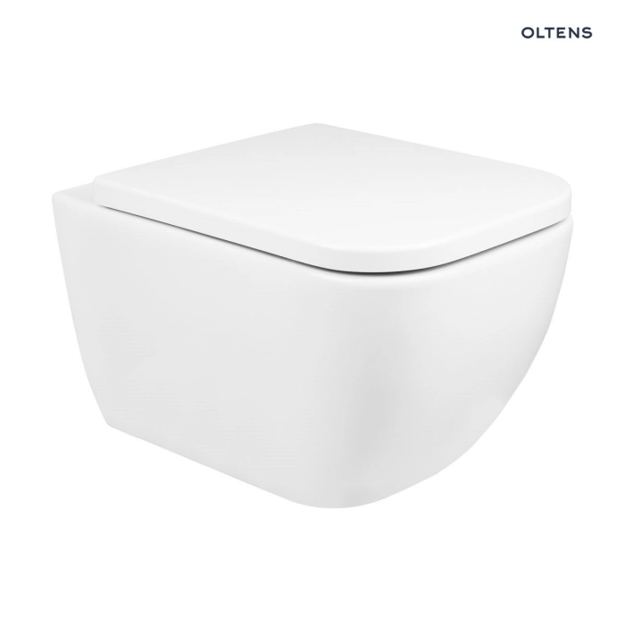 Oltens Vernal miska WC wisząca PureRim biała 42002000