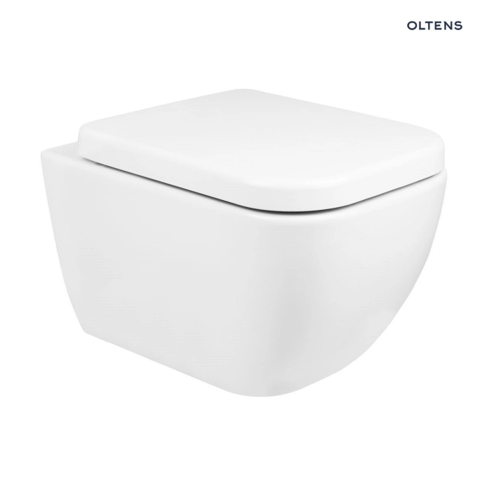 Oltens Vernal miska WC wisząca PureRim biała 42002000