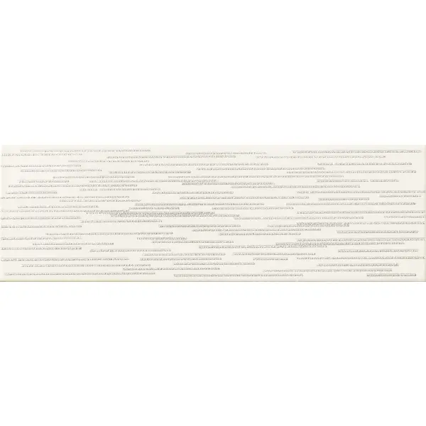 Tubądzin Domino Dekor ścienny Burano bar white D 23,7x7,8