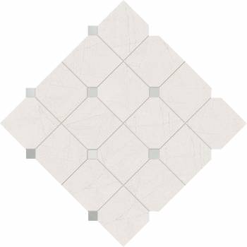 Tubądzin Domino Mozaika ścienna Idylla white 29,8x29,8