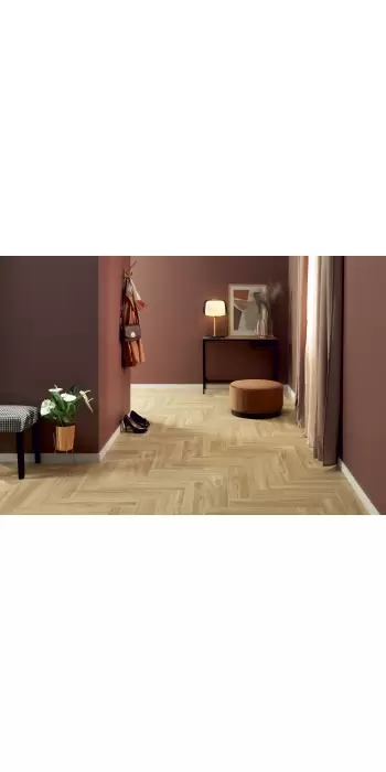Tubądzin Domino Płytka podłogowa Salia beige STR 59,8x14,8x0,8