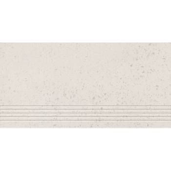 Tubądzin Domino Stopnica podłogowa Otis white 59,8x29,8