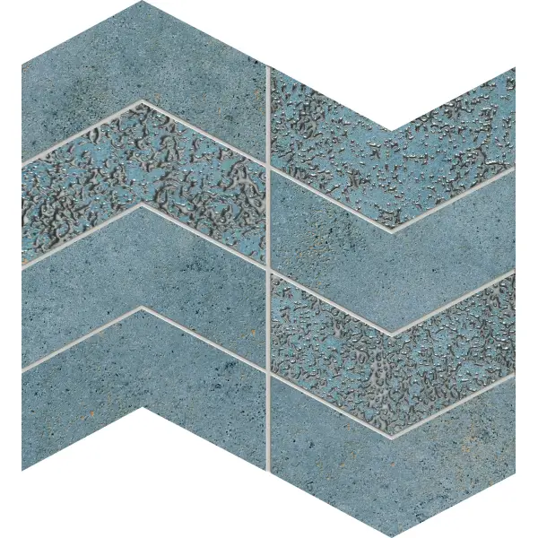 Tubądzin Domino Mozaika ścienna Margot blue 29,8x25