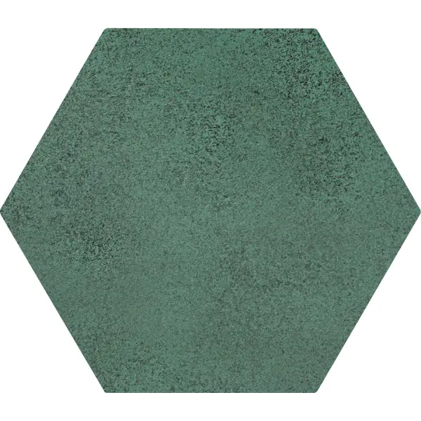 Tubądzin Domino Płytka ścienna Burano green hex 11x12,5