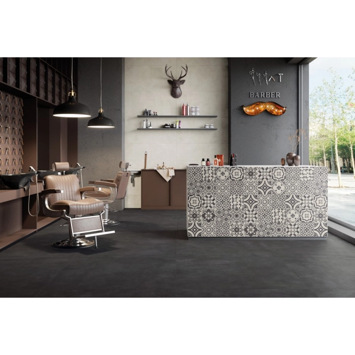 Sintesi Flow Black Rett Płytka Gresowa 60x60