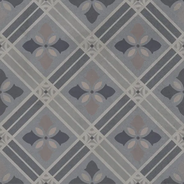 Stargres Select decor grey 60x60x3 rekt., mat