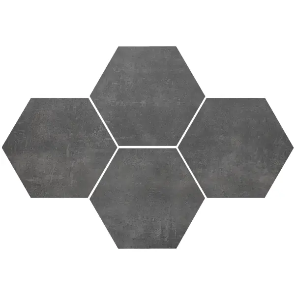 Stargres Stark 28,3x40,8 Heksagon graphite