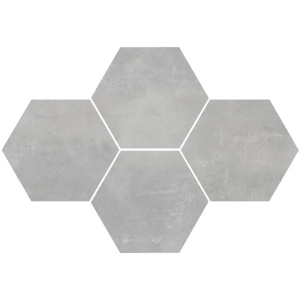 Stargres Stark 28,3x40,8 Heksagon pure grey