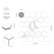 Dunin Hexagon Montana 51 matt Mozaika 28x27,1